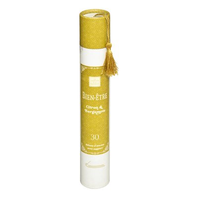 Lot de 30 bâtons d'encens avec support ATMOSPHERA