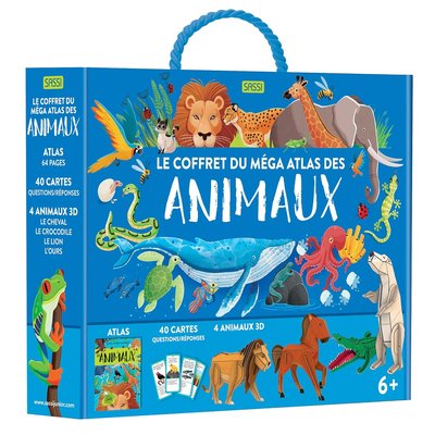 Méga Atlas des Animaux SASSI JUNIOR