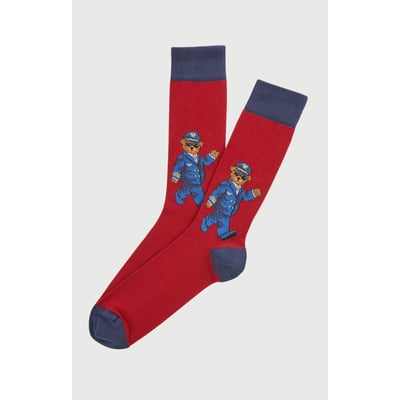 Chaussettes en coton imprimé Pilote de lit ARTHUR