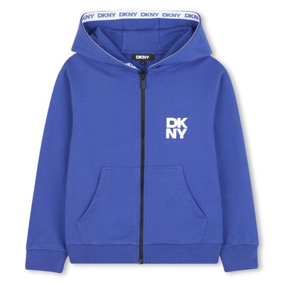 Cardigan con cappuccio DKNY