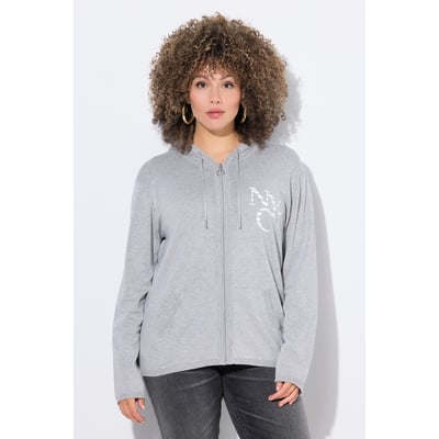 Cardigan à capuche et poche kangourou ULLA POPKEN