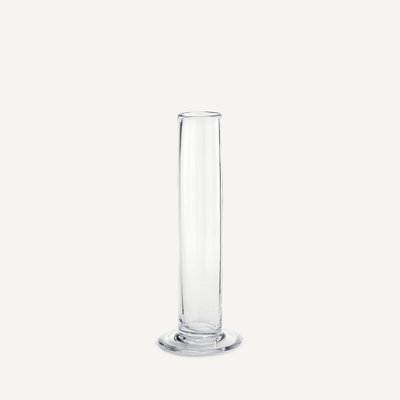 Vase cylindrique droit en verre, H31 cm, Stille AM.PM