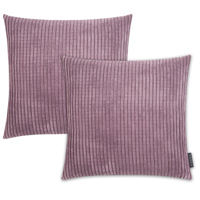 Housses de coussin velours côtelé SHARA - Lot de 2 MAGMA HEIMTEX