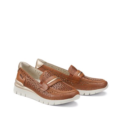 Mocassins compensés en cuir Cantabria PIKOLINOS
