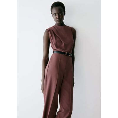 Combinaison droite ceinture MANGO