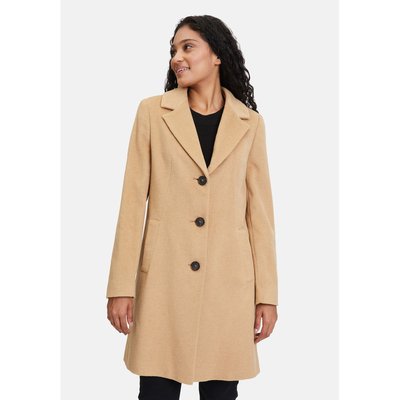 Caban beige laine femme La Redoute