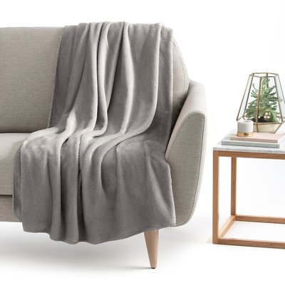 Plaid in fleece, Mild LA REDOUTE INTERIEURS
