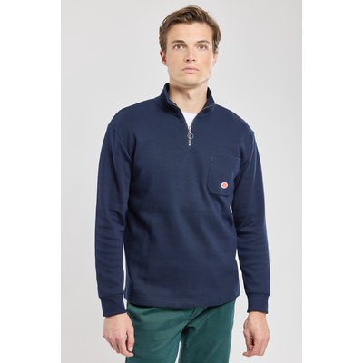 Sweat col camionneur en coton épais ARMOR-LUX