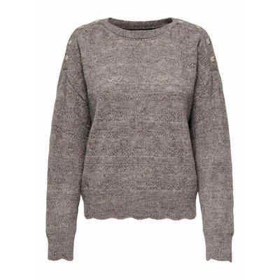 Pull en fine maille, détails boutons ONLY