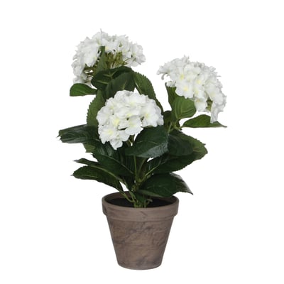 Plante artificielle Ø35 cm HYDRANGEA MICA DECORATIONS