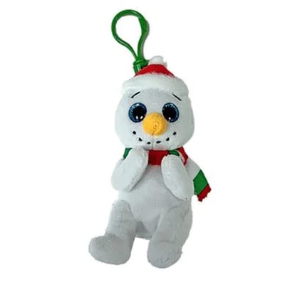Peluche à clip Beanie Bellies BRRRNARD, compagnon câlin et amusant TY