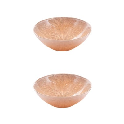 Coupelle Glitter doré 17 cm (lot de 2) - GLITTER TABLE PASSION