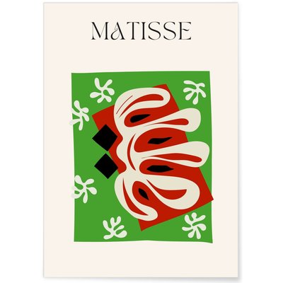 Affiche Matisse 'Nature Abstraite' – Feuillage et formes organiques L'AFFICHERIE