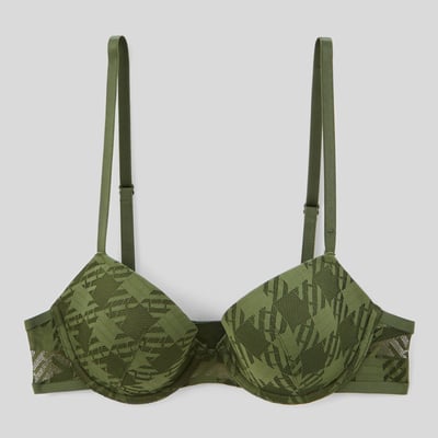 Soutien-gorge corbeille paddé BELLA en dentelle MONOPRIX