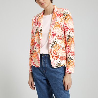 Blazer cintré fleuri ONLY