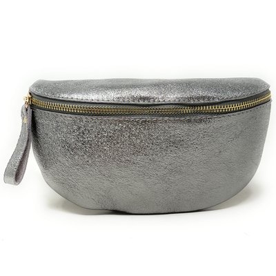 Sac banane en cuir grainé italien LOU-DO OH MY BAG