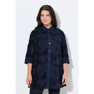 Chemisier long avec broderies ULLA POPKEN