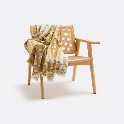 Plaid jacquard motifs géométrique, Virna LA REDOUTE INTERIEURS