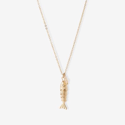 Collier à pendentif poisson articulé BALABOOSTE