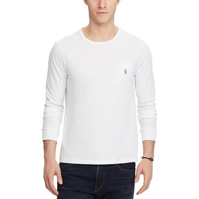 Camiseta de manga larga de punto de algodón POLO RALPH LAUREN