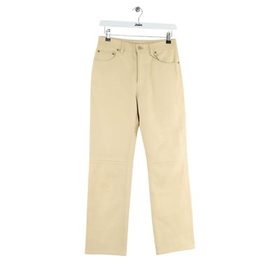 Pantalon droit en cuir - Bon État ACNE STUDIOS