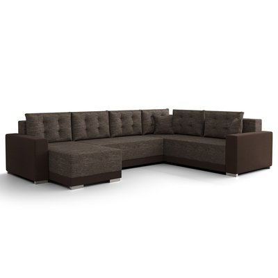 Canapé d'Angle Convertible 7 places - ROGER LISA DESIGN