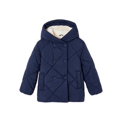 Doudoune à capuche doublée sherpa HYGGE VERTBAUDET