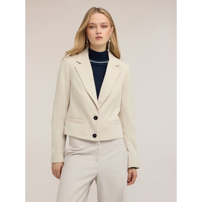 Blazer court avec revers MOTIVI