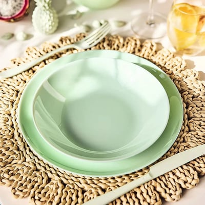 6 assiettes creuses 20 cm -DIWALI LUMINARC