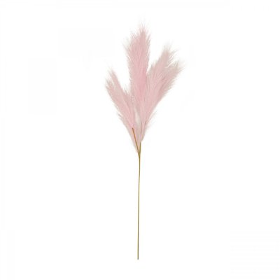 Plumeau artificiel rose 110cm lot de 3 LIGNE DECO