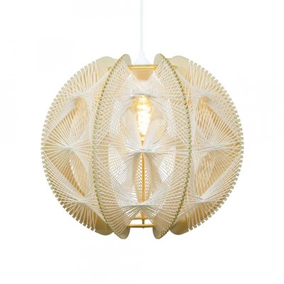 Suspension en fibres de bois de tilleul et fil de coton, TRADIA C-CREATION