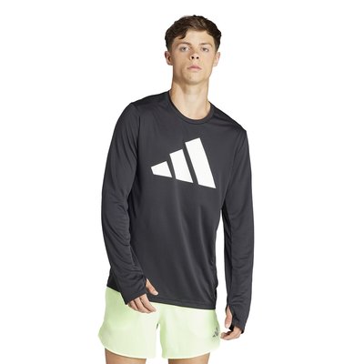 Black long sleeve gym top La Redoute