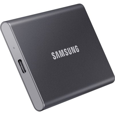 Disque dur SSD externe Portable 1To T7 gris titane SAMSUNG