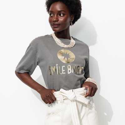 T-shirt à message PROMOD