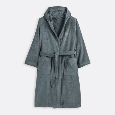 Peignoir à capuche éponge personnalisé, Haxel LA REDOUTE INTERIEURS