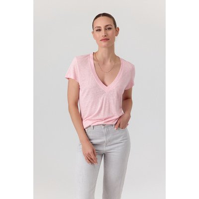 T-shirt col V basique confortable BRITNEY ARTLOVE