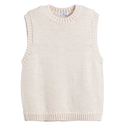 Pull sans manches, col rond LA REDOUTE COLLECTIONS