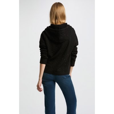 Pull maille capuche femme La Redoute