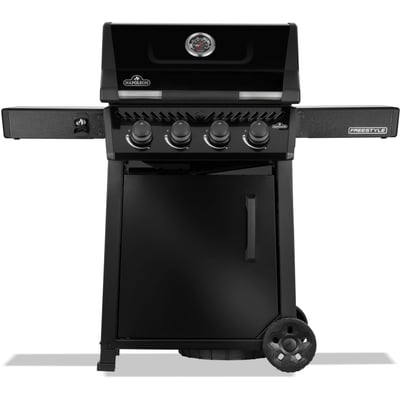 Barbecue gaz Freestyle 425 Noir, sur chariot,4 brûleurs, surface de cuisson 60 x 45 cm NAPOLEON