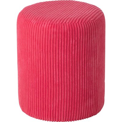 Tabouret  fuchsia design bois assise confortable salon RECOLLECTION