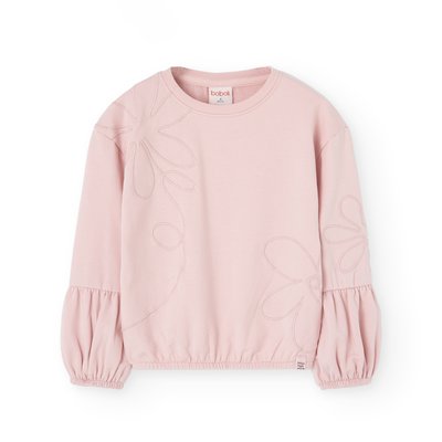 Sweat manches fantaisie et col rond BOBOLI
