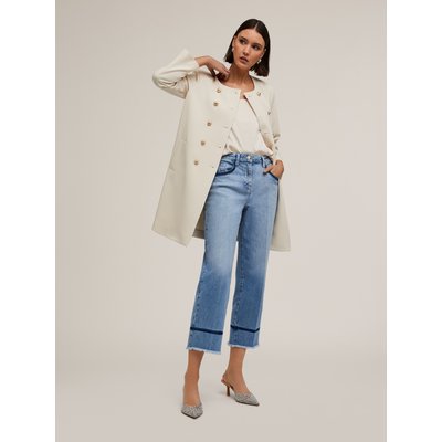 Manteau élégant en double crêpe MOTIVI