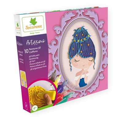 Artissimo Xl Coloriage Et Peinture 3d Coiffures AU SYCOMORE