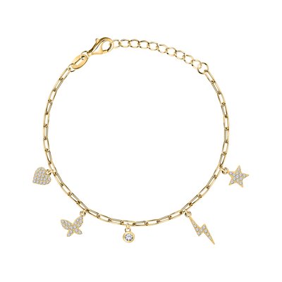 Bracelet en argent 925 et oxyde de zirconium SOLIS