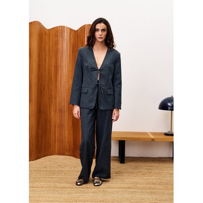 Blazer  en coton GRISETTE FRNCH