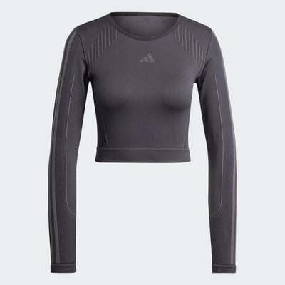 T-shirt manches longues maille adidas Performance