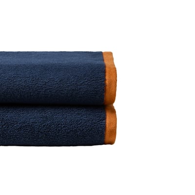 Serviette de toilette coton ORINE CARRE BLANC