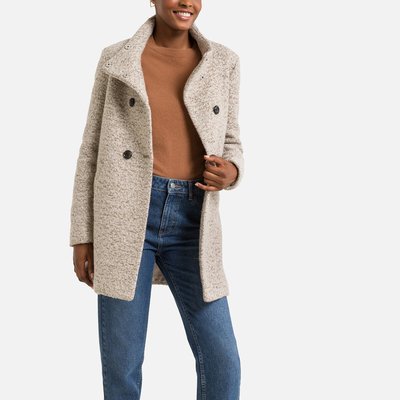 Manteau col montant, boutonné ONLY
