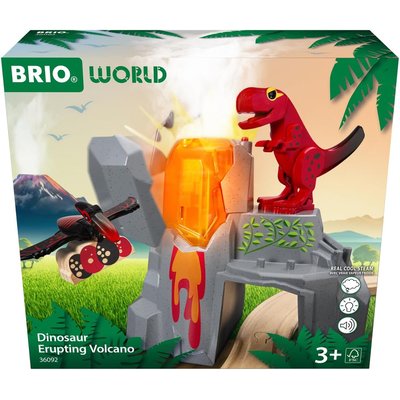 Volcan Dinosaure en Éruption BRIO