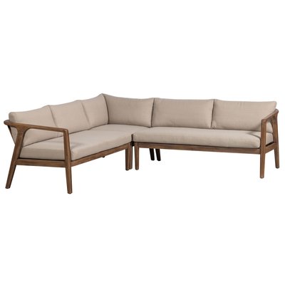Canapé de jardin en bois d'acacia BIAM WOOOD